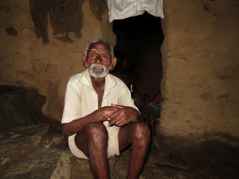 Hukum Singh, in his 80s, was declared dead and his Rs 750 per month pension, which the postman used to deliver to their village stopped after he could not open a bank account. Hukum Singh, in his 80s, was declared dead and his Rs 750 per month pension, which the postman used to deliver to their village stopped after he could not open a bank account.