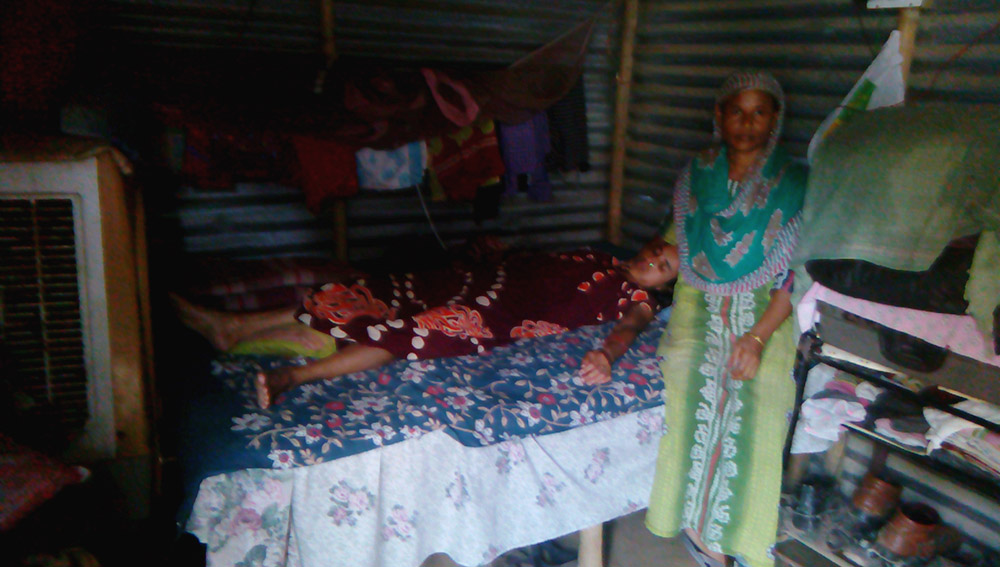 Zohra and Mamata Bibi. (Photo credit: Abhishek Dey). Zohra and Mamata Bibi. (Photo credit: Abhishek Dey).