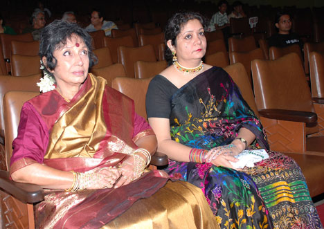 Sharda Rajan (left). Sharda Rajan (left).