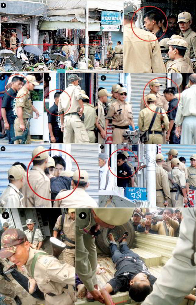 These photographs were first published by Tehelka magazine in its issue dated August 8, 2009 These photographs were first published by Tehelka magazine in its issue dated August 8, 2009