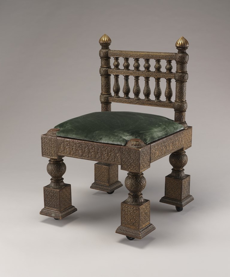 Chair designed by Lockwood de Forest. Credit: MET Museum Chair designed by Lockwood de Forest. Credit: MET Museum