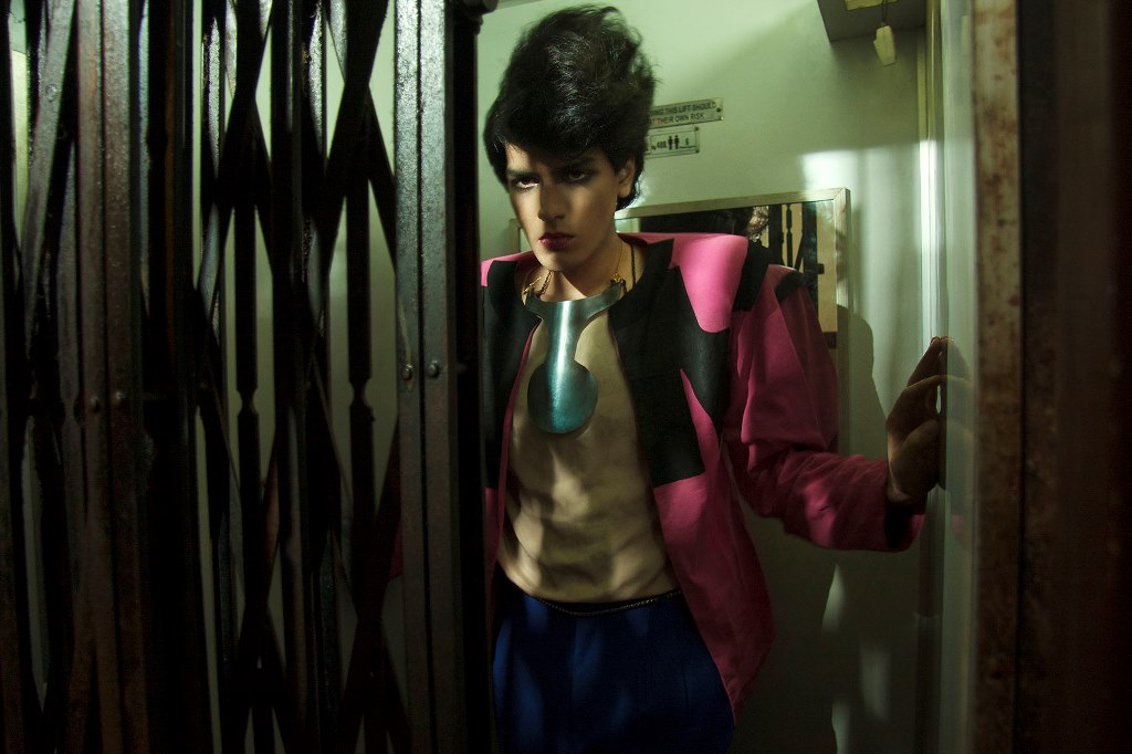 Stylist Nikhil Dudani models a 'Christian aunty' blazer for his blog series Mr Blouse. Courtesy: Nikhil Dudani. Stylist Nikhil Dudani models a 'Christian aunty' blazer for his blog series Mr Blouse. Courtesy: Nikhil Dudani.