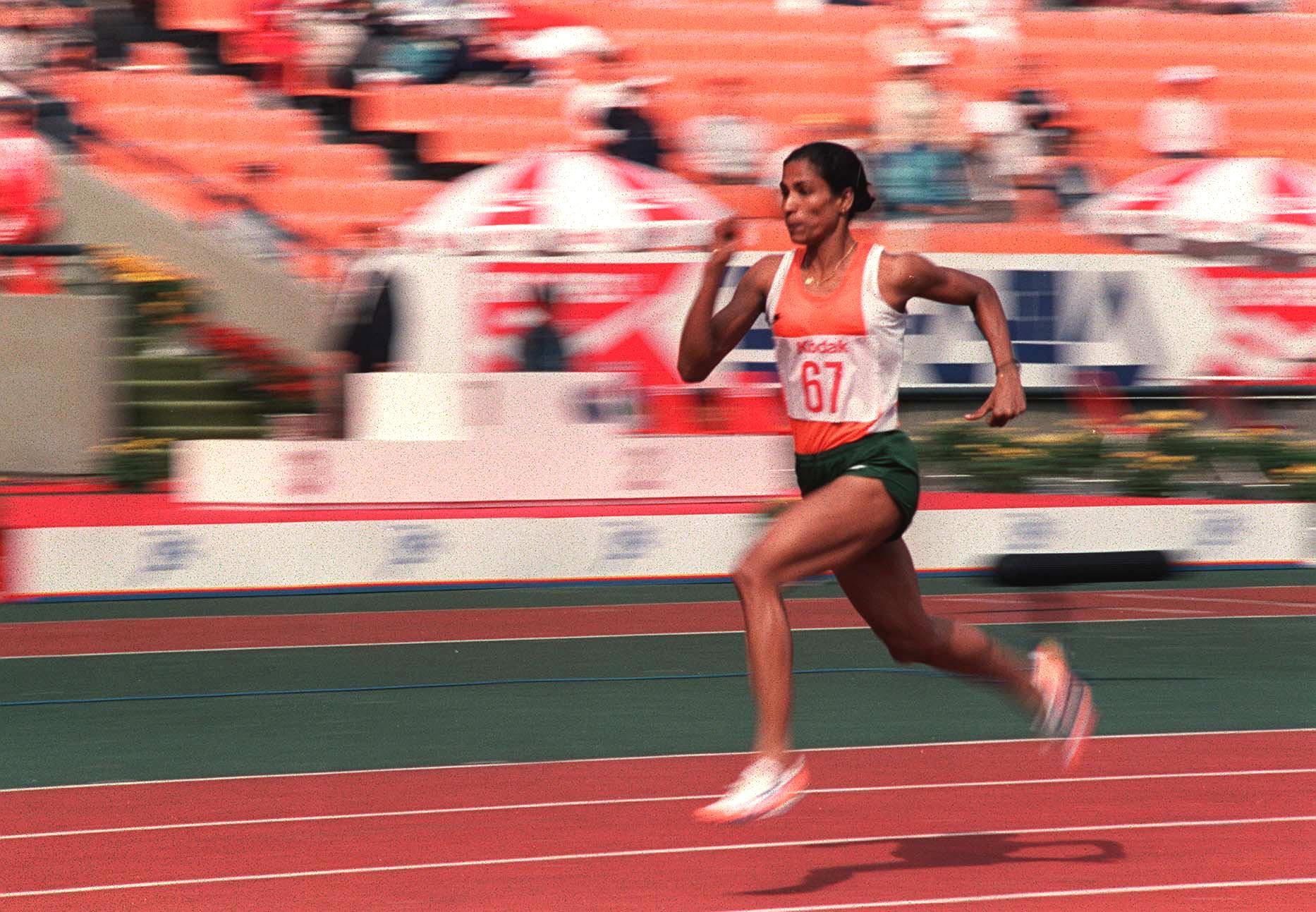 PT Usha. Junji Kourokawa/AFP. PT Usha. Junji Kourokawa/AFP.