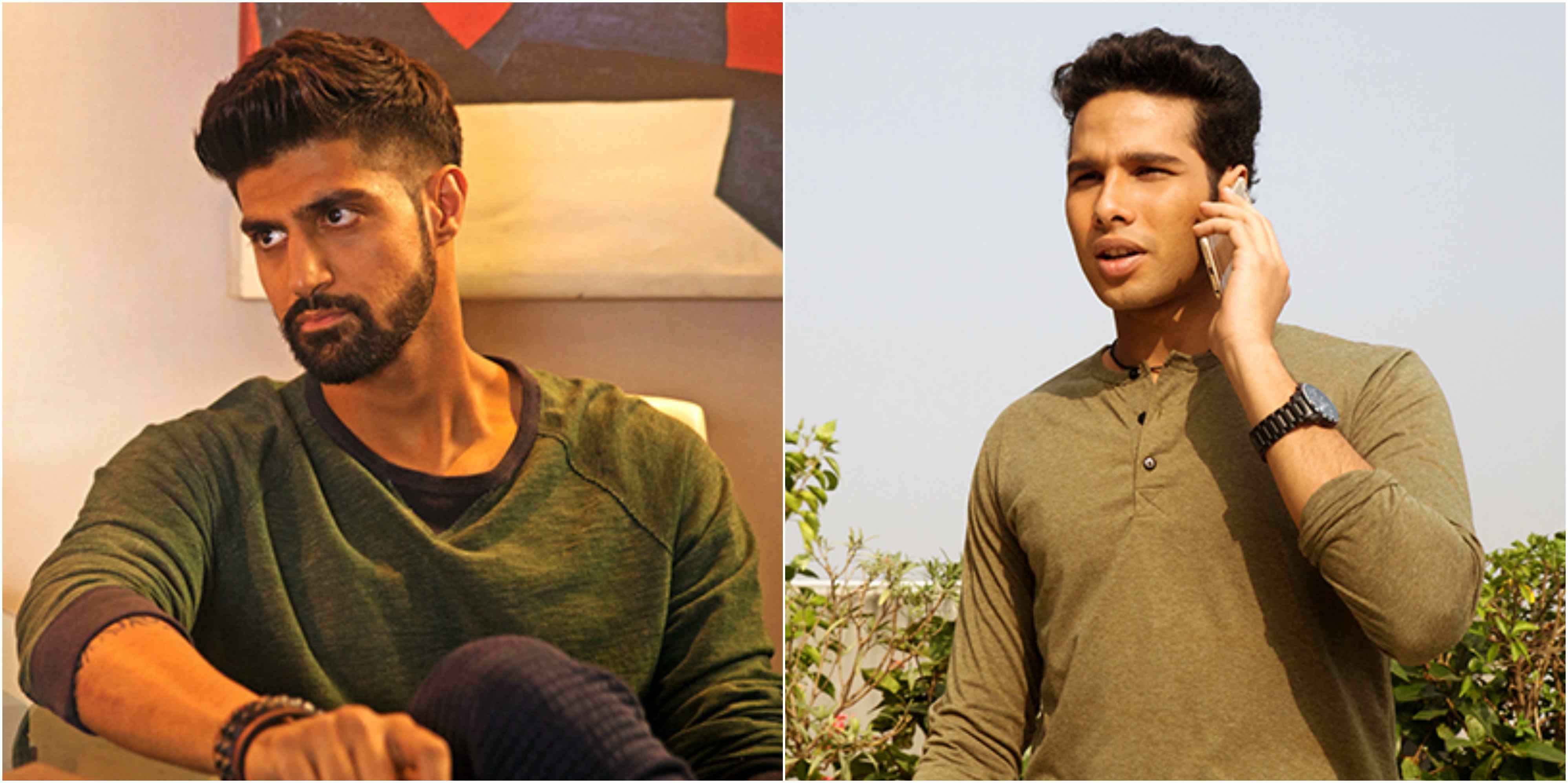 Tanuj Virwani and Siddhant Chaturvedi. Tanuj Virwani and Siddhant Chaturvedi.