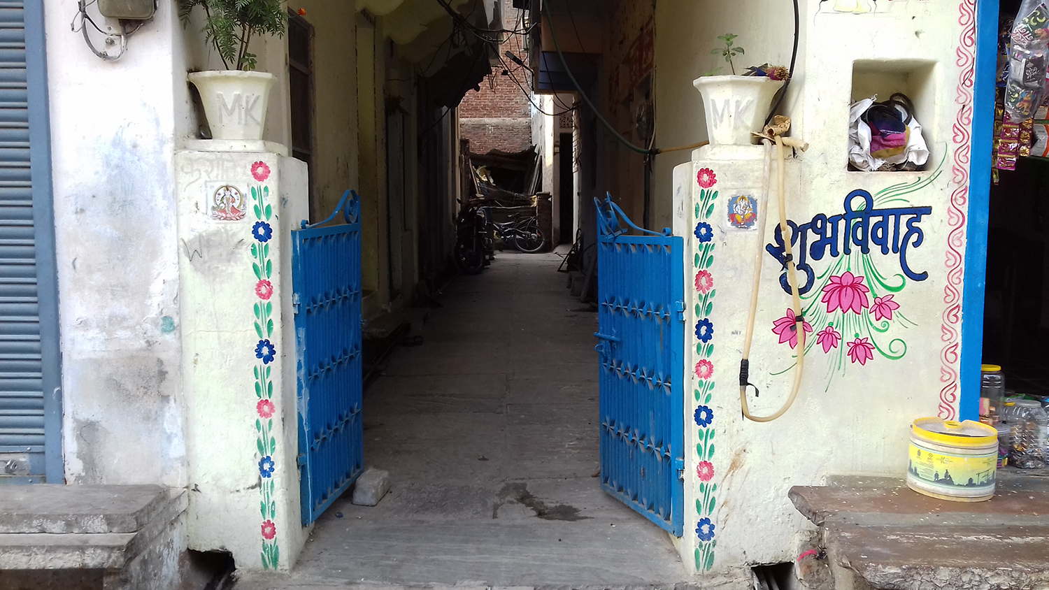 Shambhulal Regar's house in Regar mohalla, Rajsamand. (Photo credit: Abhishek Dey). Shambhulal Regar's house in Regar mohalla, Rajsamand. (Photo credit: Abhishek Dey).