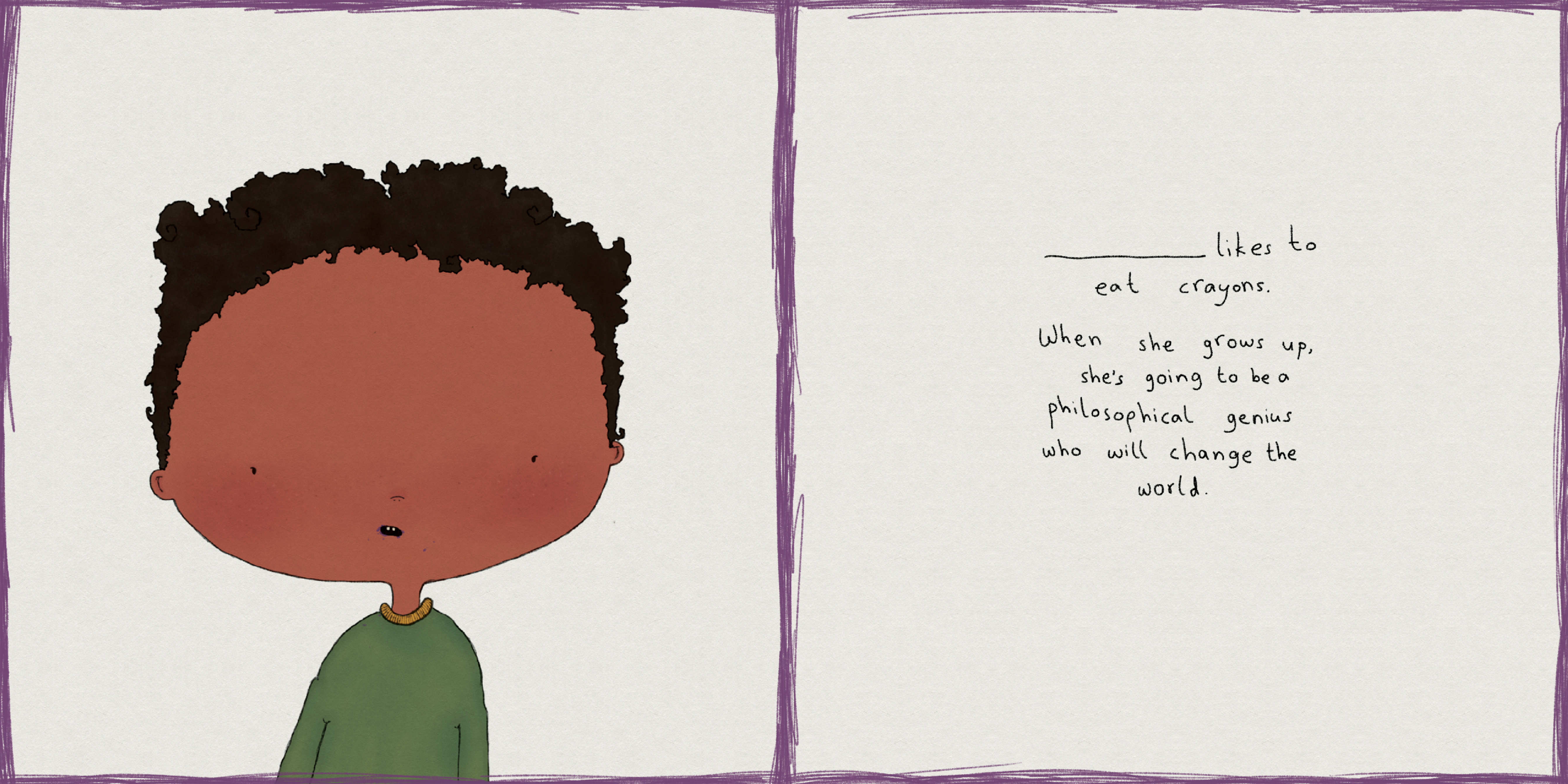 A page from "This Is A Very Silly Book". A page from "This Is A Very Silly Book".