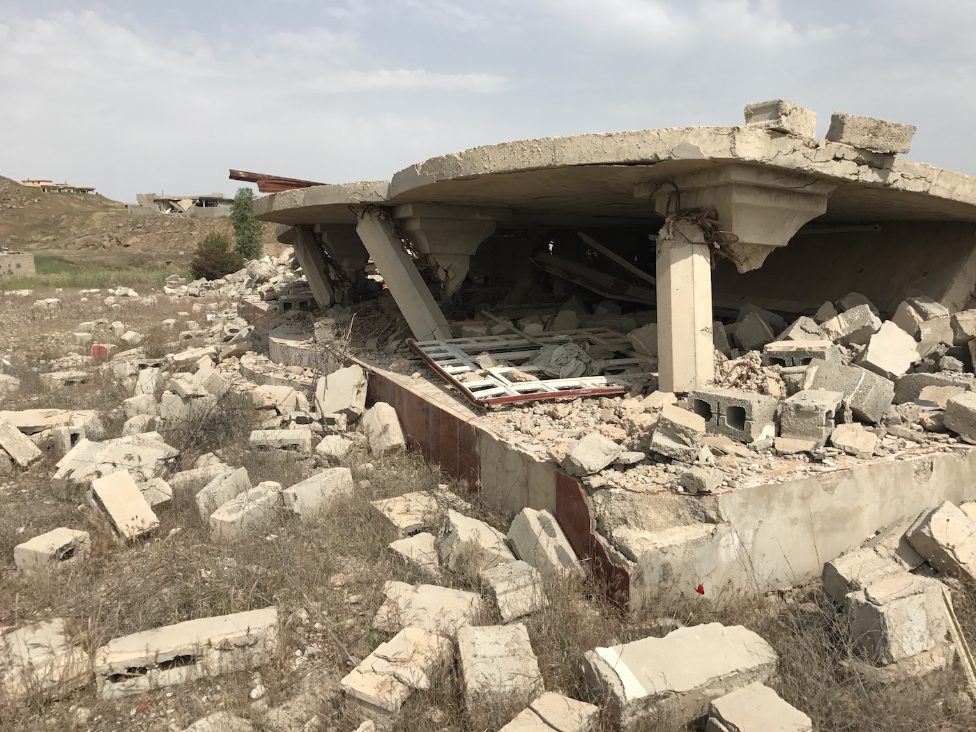 A demolished house in Hassan Sham village. A demolished house in Hassan Sham village.