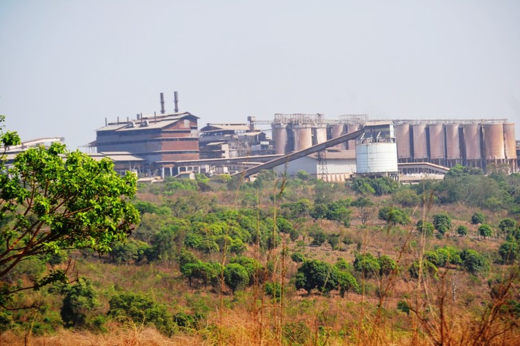 The Fria mining site. Author provided The Fria mining site. Author provided