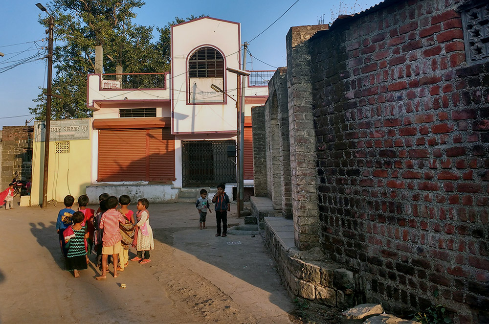 The Loya family home in Gategaon. Credit: Mridula Chari The Loya family home in Gategaon. Credit: Mridula Chari