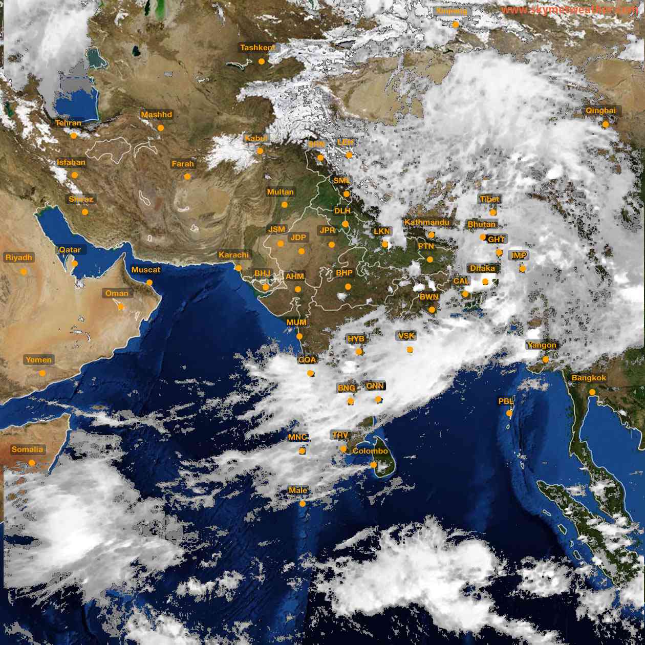 Image credits: Skymet Weather Image credits: Skymet Weather