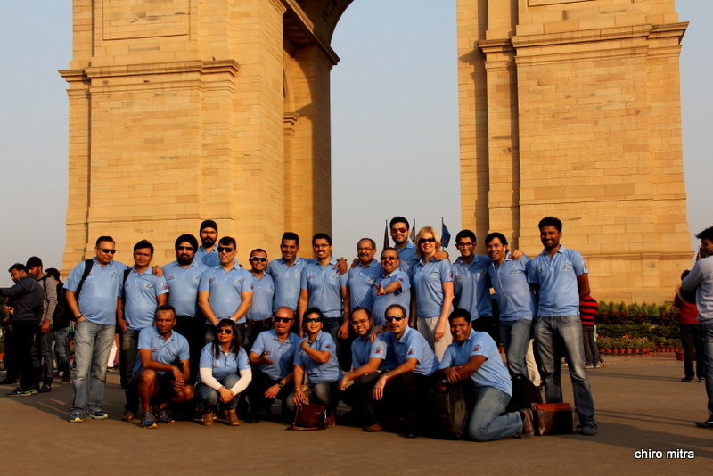 The 21 riders who completed the ride: Anurag Sharma, Astitva Bose, Anubhav Agarwal, Hirdey Raina, Gagandeep Bhalla, Debashish Parida, Rajiv Chadha, Gaurav Budhraja, Gaurav Wadhwa, Yash Budhraja, Amitabh Sharma, Sachin Palewar, Divyesh Gandhi, Manoj Narang, Maggan Benson, Reena Katyal, Devnath Pillai, Henry Parvez, Ketan Kambata, Tushar Trivedi, and Abhishek Singh. Image courtesy: Chiro Mitra The 21 riders who completed the ride: Anurag Sharma, Astitva Bose, Anubhav Agarwal, Hirdey Raina, Gagandeep Bhalla, Debashish Parida, Rajiv Chadha, Gaurav Budhraja, Gaurav Wadhwa, Yash Budhraja, Amitabh Sharma, Sachin Palewar, Divyesh Gandhi, Manoj Narang, Maggan Benson, Reena Katyal, Devnath Pillai, Henry Parvez, Ketan Kambata, Tushar Trivedi, and Abhishek Singh. Image courtesy: Chiro Mitra