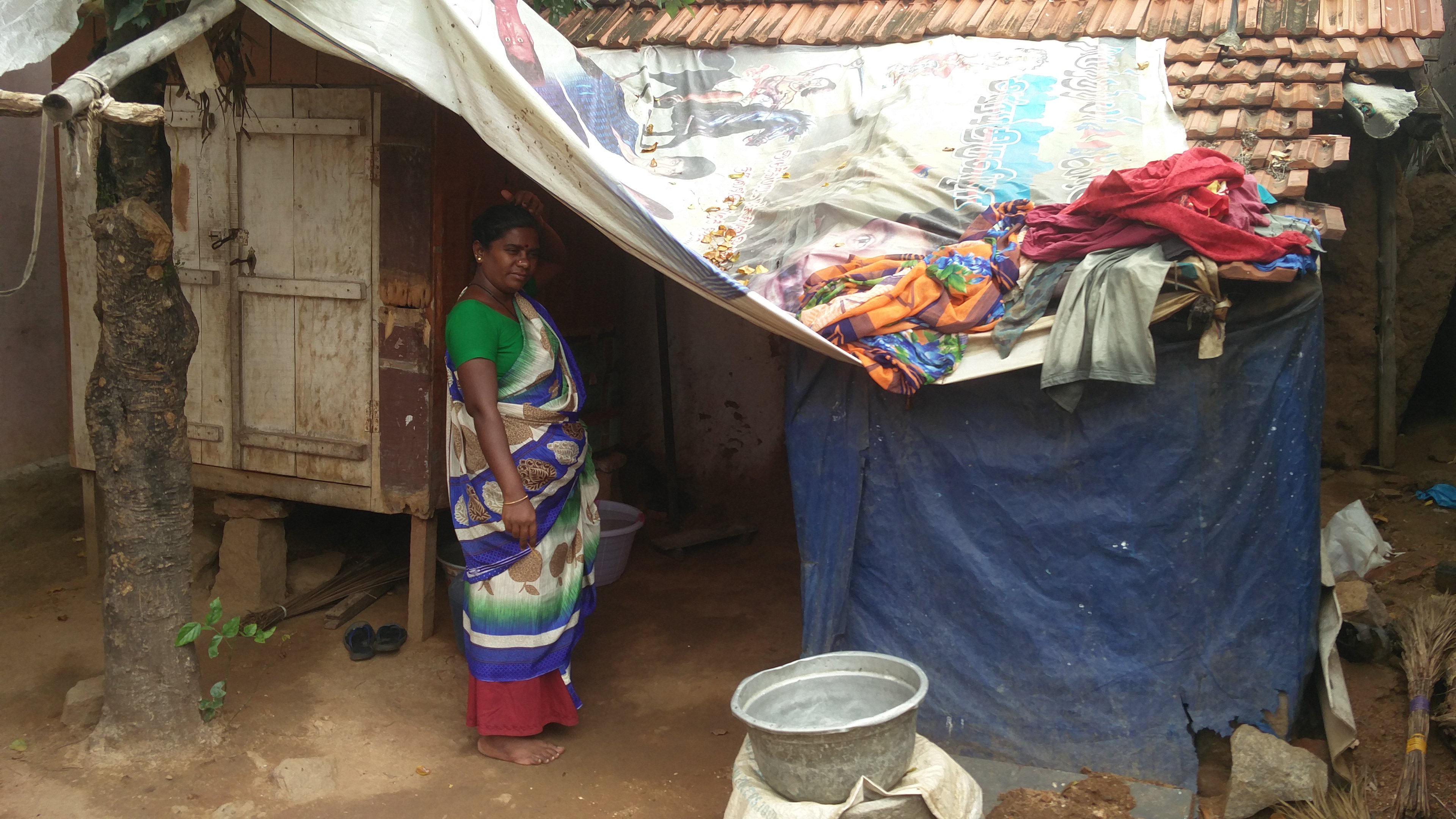 The Arunthathiyar settlement in Thottiyapati village is home to 43 Dalit families. The Arunthathiyar settlement in Thottiyapati village is home to 43 Dalit families.