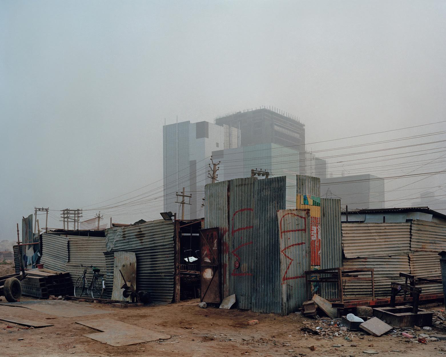 Worker's shack. Worker's shack.