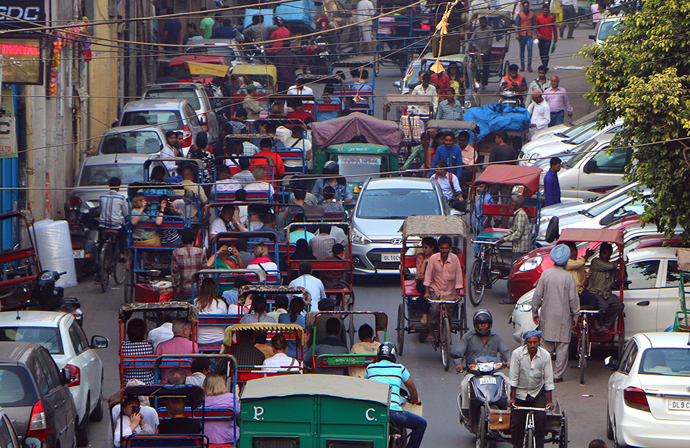 Chandni Chowk, Delhi. Photo credit: Juan Antonio Segal/ Flickr CC Chandni Chowk, Delhi. Photo credit: Juan Antonio Segal/ Flickr CC