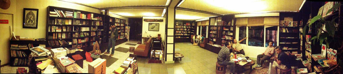 A panoramic view. A panoramic view.
