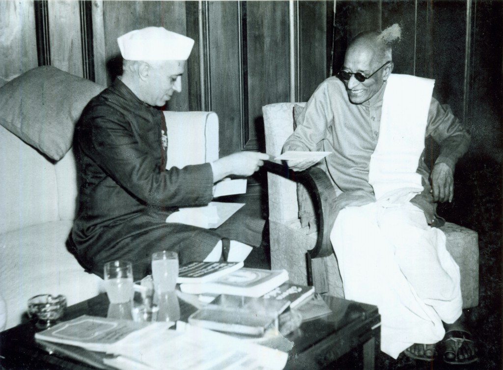 Rajagopalachari shared a warm relationship with Jawaharlal Nehru despite ideological differences. Photo courtesy: Rashtrapatisachivalaya.gov.in Rajagopalachari shared a warm relationship with Jawaharlal Nehru despite ideological differences. Photo courtesy: Rashtrapatisachivalaya.gov.in