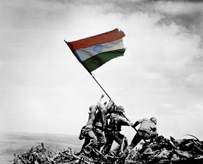 Iwo Jima becomes Kargil. Iwo Jima becomes Kargil.