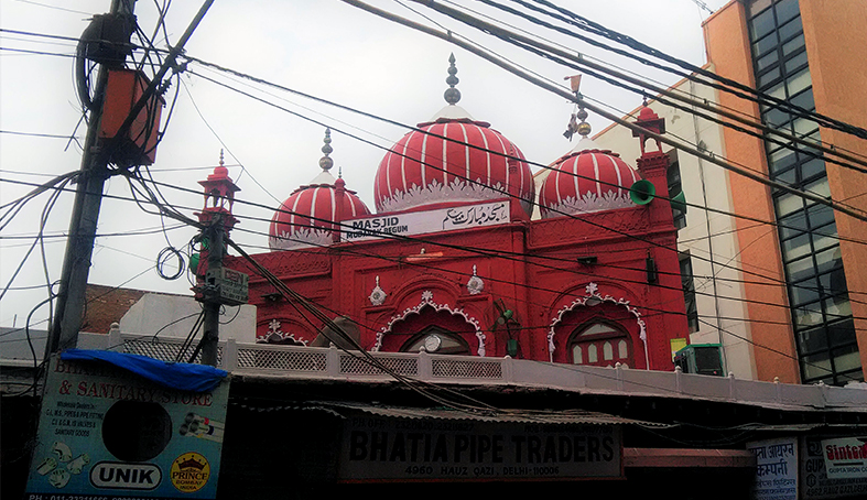 Masjid Mubarak Begum. Photo credit: Ranjana Dave. Masjid Mubarak Begum. Photo credit: Ranjana Dave.