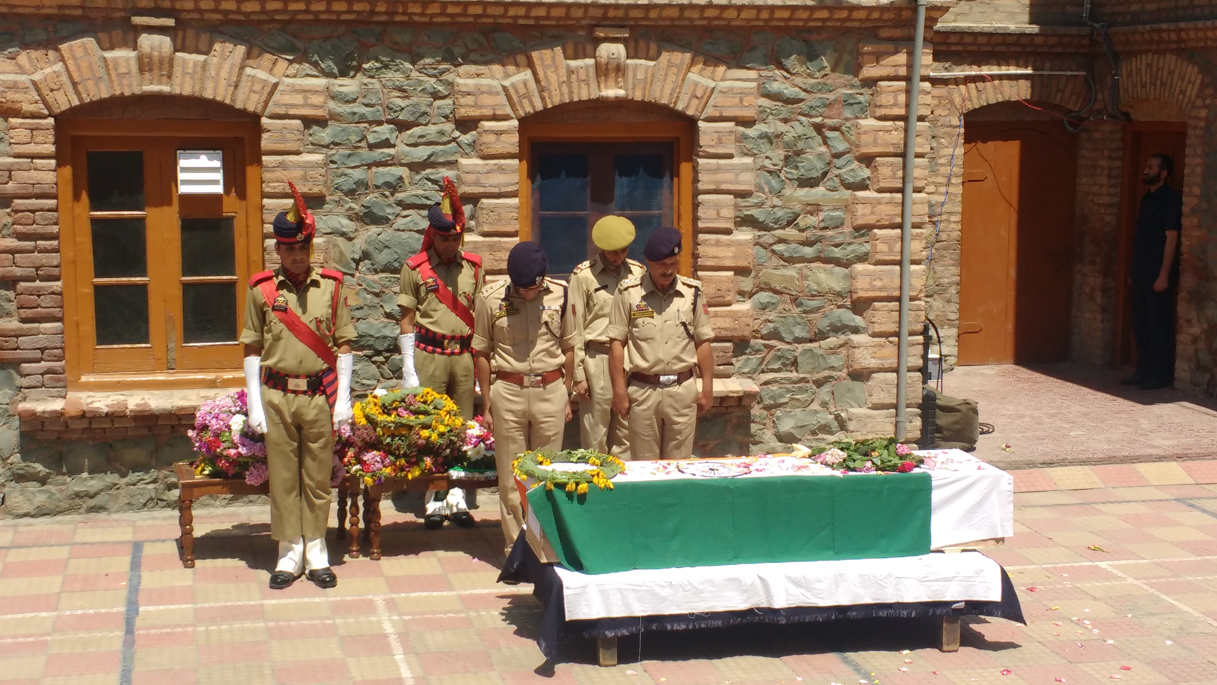 Mohammad Ayub Pandith's wreath laying ceremony Mohammad Ayub Pandith's wreath laying ceremony
