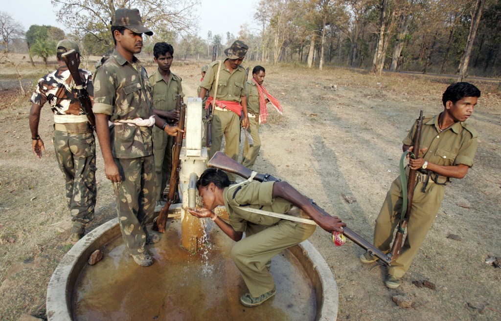 Maoist rebels in Bastar. Image credit: Reuters Maoist rebels in Bastar. Image credit: Reuters