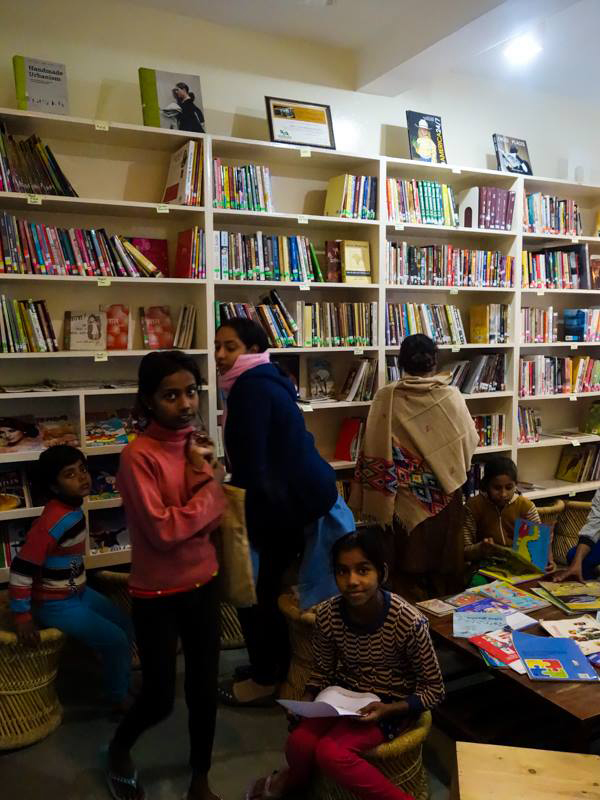 Community libraries bring reading and literature to areas where books are hard to come by. Credit: Deepalaya Community Library Project/Facebook.com Community libraries bring reading and literature to areas where books are hard to come by. Credit: Deepalaya Community Library Project/Facebook.com