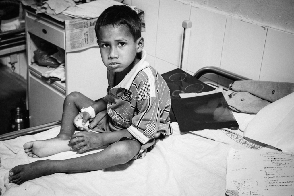 Six-year-old Sharif became completely mute due to global aphasia after an encephalitis infection damaged the Broca's area of his brain, which controls speech. Six-year-old Sharif became completely mute due to global aphasia after an encephalitis infection damaged the Broca's area of his brain, which controls speech.