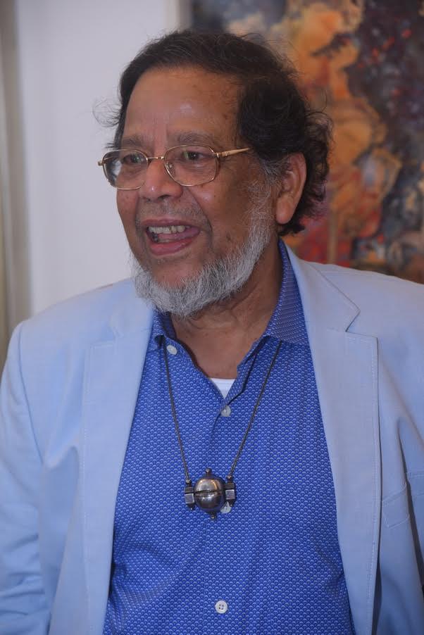 Sakti Burman. Photo credit: Sangeeta Raghavan. Sakti Burman. Photo credit: Sangeeta Raghavan.
