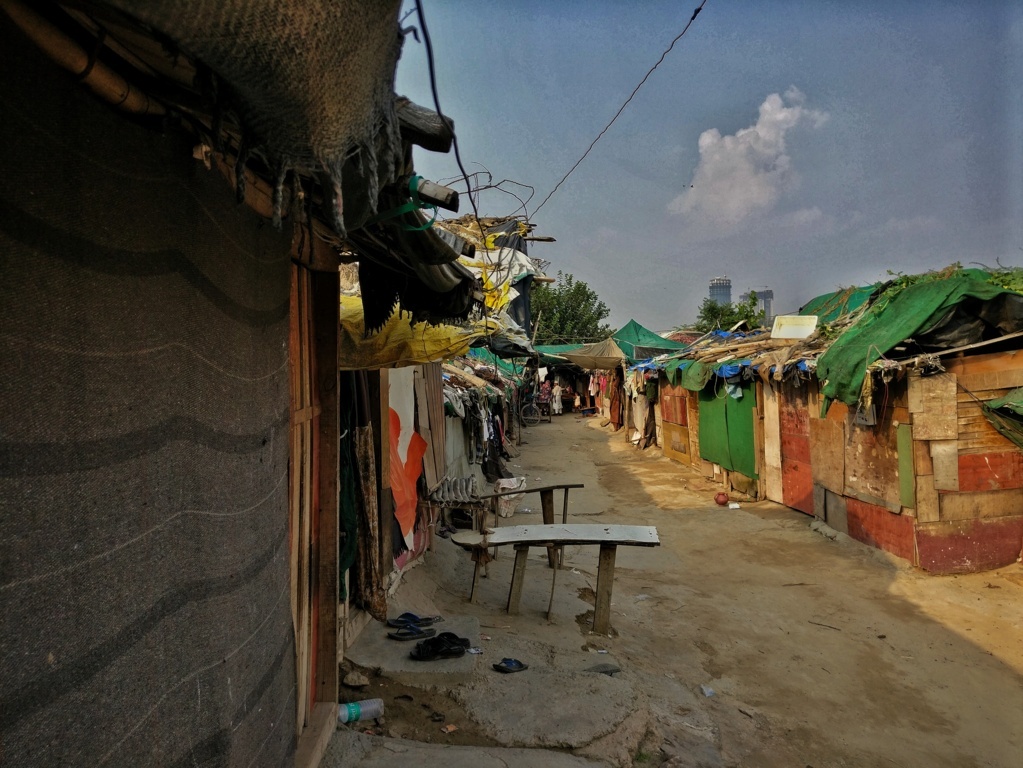 The Kalindi Kunj settlement is home to about 74 Rohingya families (Image: Suyash Srivastava) The Kalindi Kunj settlement is home to about 74 Rohingya families (Image: Suyash Srivastava)
