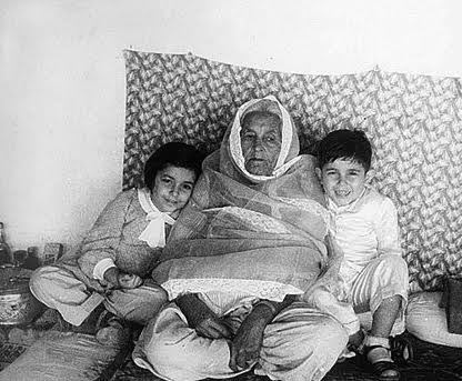 Yusuf and Sophie with their paternal grandmother Masud Jehan Begum, who was descended from the family of Amir Shuja ul-Mulk of Afghanistan. Yusuf and Sophie with their paternal grandmother Masud Jehan Begum, who was descended from the family of Amir Shuja ul-Mulk of Afghanistan.