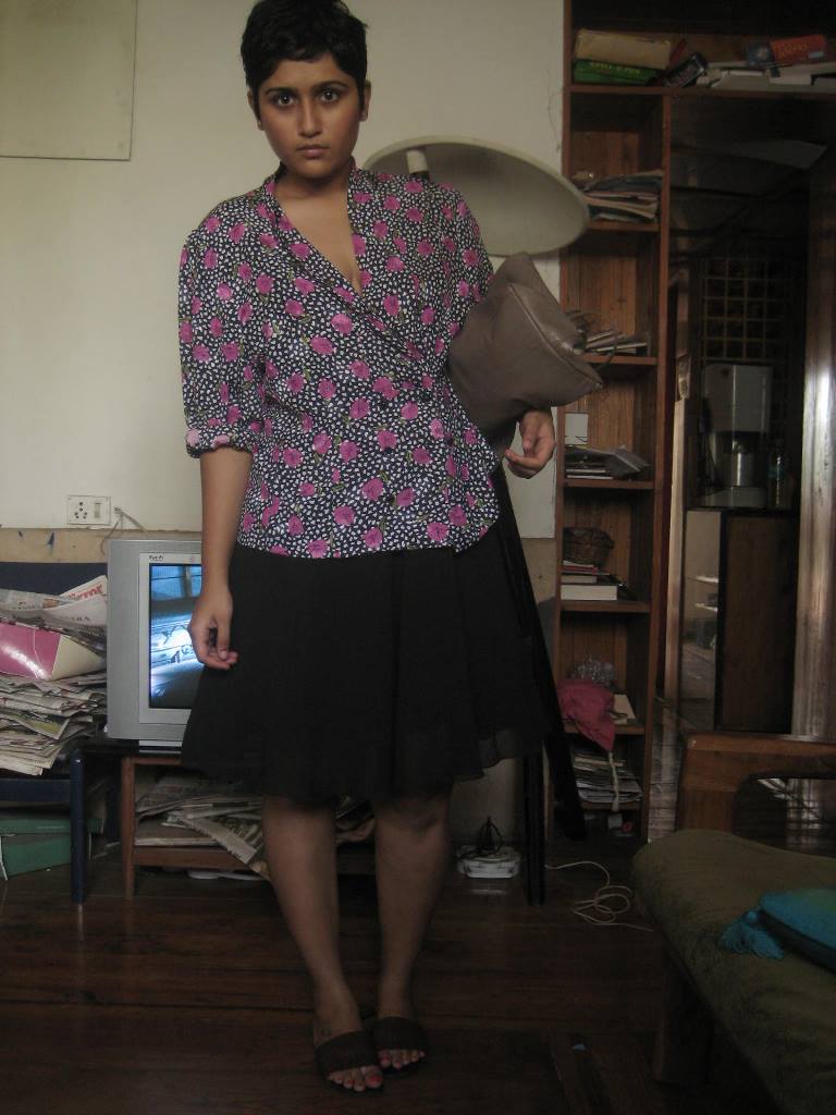 Stylist Nidhi Jacob was an early adopter of 'mac aunty' fashion. Courtesy: Nidhi Jacob. Stylist Nidhi Jacob was an early adopter of 'mac aunty' fashion. Courtesy: Nidhi Jacob.