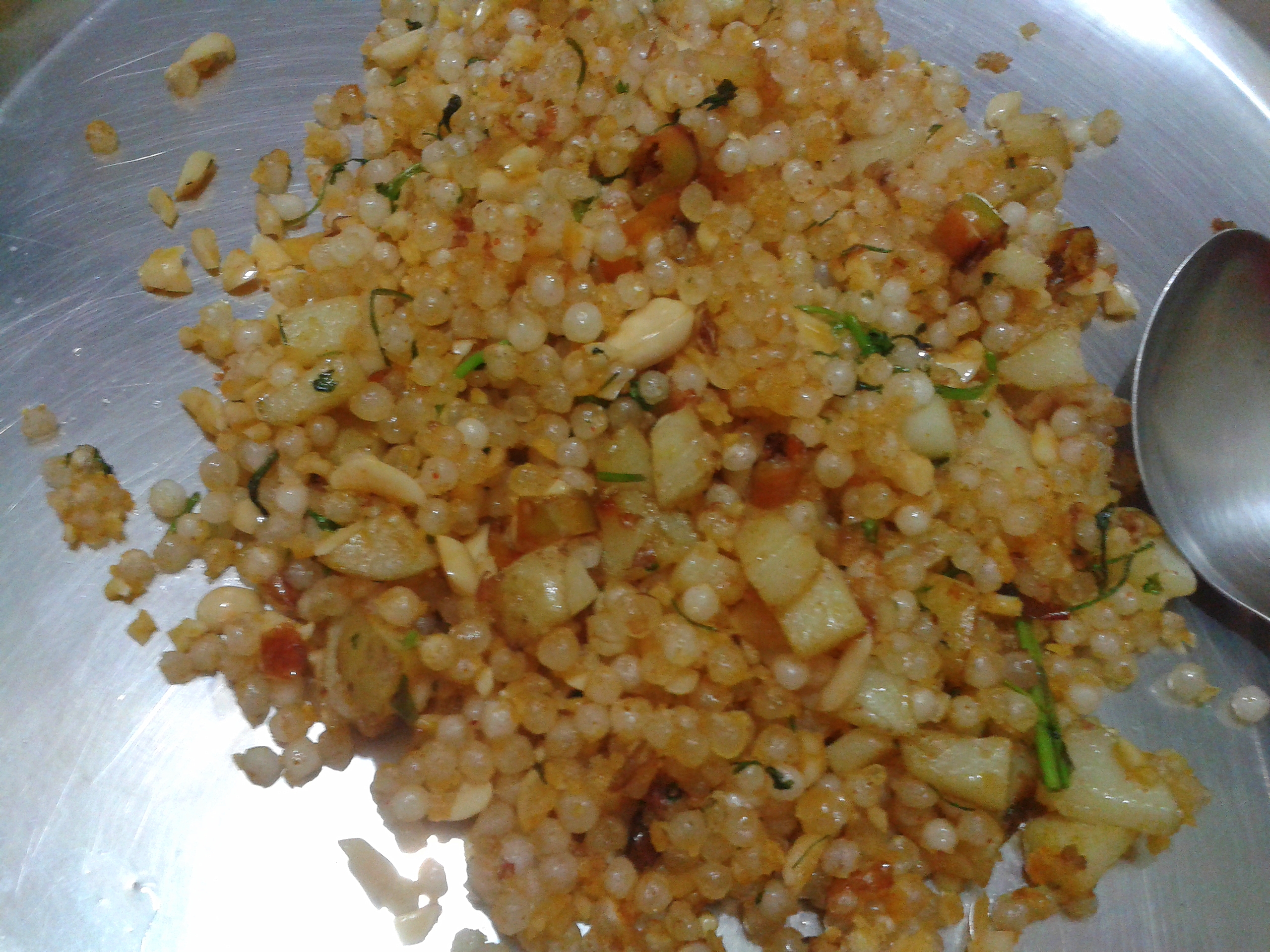 Sabudana khichdi. Credit: Wikimedia Commons Sabudana khichdi. Credit: Wikimedia Commons