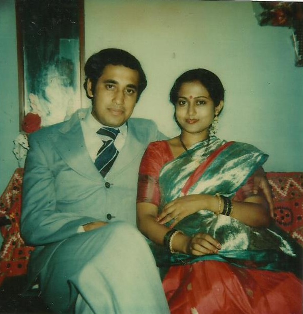 A single Polaroid photo was the only colour indulgence in the Bhides' wedding album. A single Polaroid photo was the only colour indulgence in the Bhides' wedding album.