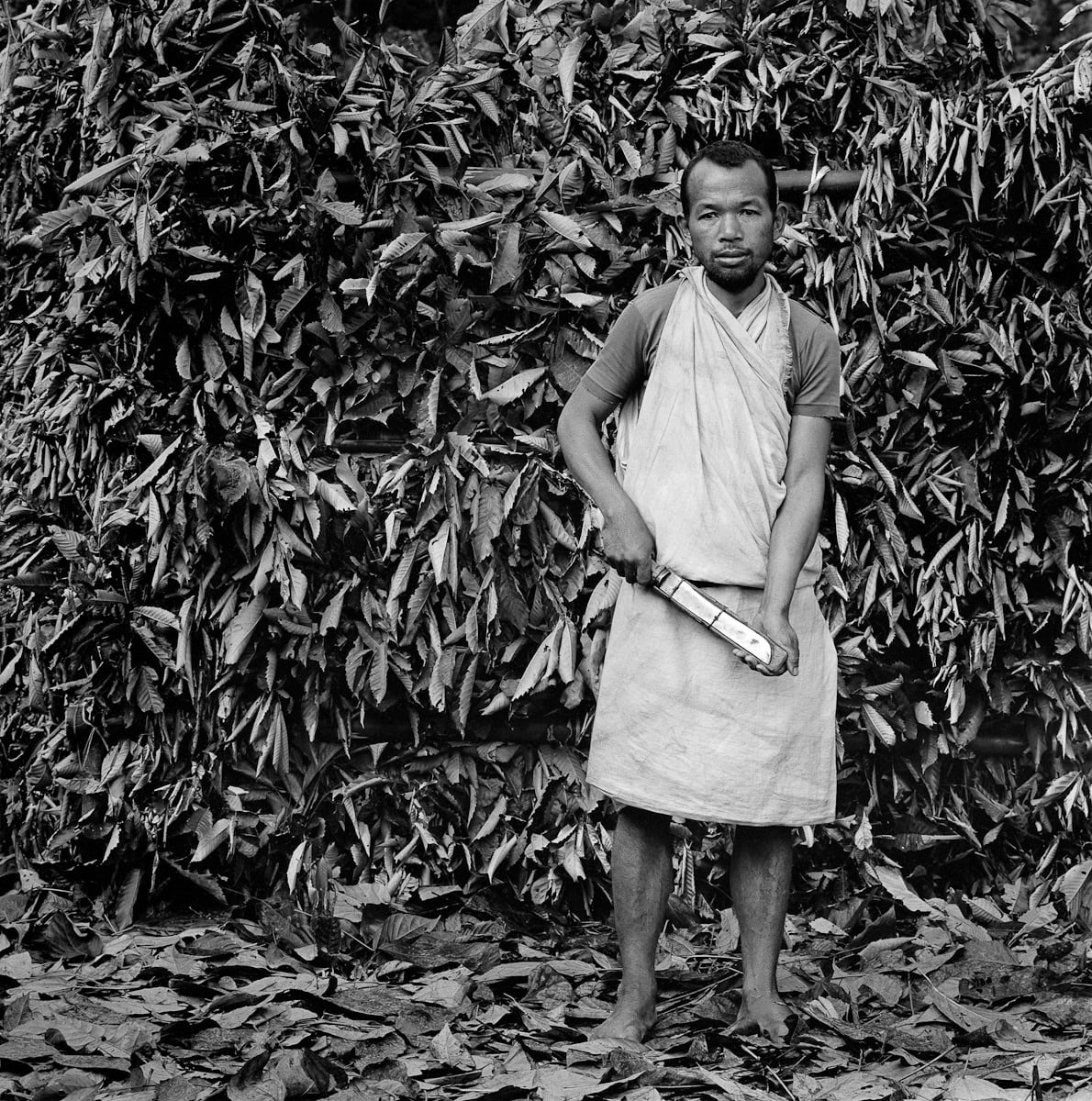 Doi Tseri, a Lhop tribesman in Loto Kuchu, Bhutan. Image by Serena Chopra. Courtesy Tasveer. Doi Tseri, a Lhop tribesman in Loto Kuchu, Bhutan. Image by Serena Chopra. Courtesy Tasveer.
