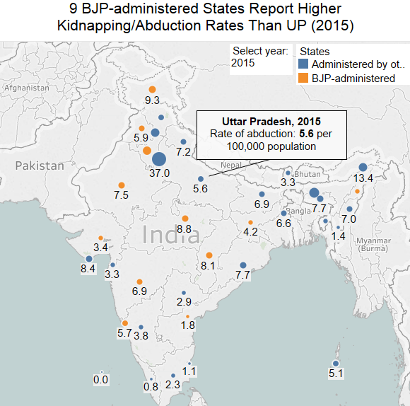 Source: National Crime Records Bureau’s Crime in India reports: 2012, 2013, 2014 and 2015 Source: National Crime Records Bureau’s Crime in India reports: 2012, 2013, 2014 and 2015
