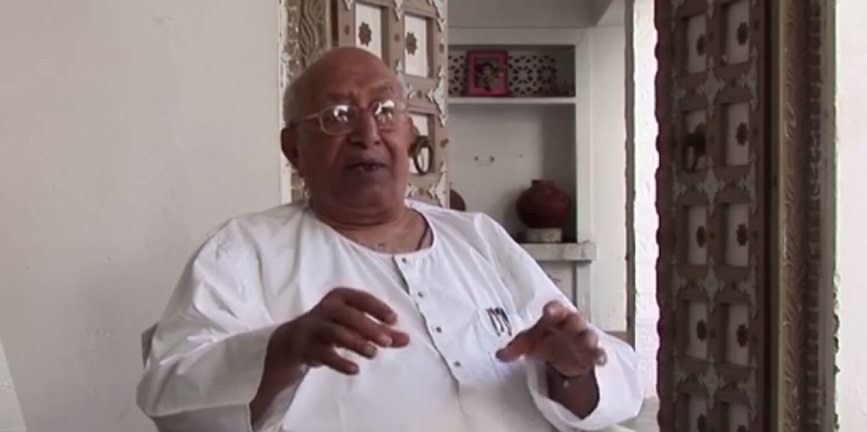 Vijaydan Detha in a still from the documentary ‘Partners in Crime’, directed by Paromita Vohra. Vijaydan Detha in a still from the documentary ‘Partners in Crime’, directed by Paromita Vohra.