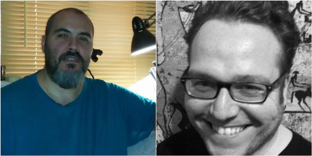 Antonio Rojo (left), Jason Michalski (right). Antonio Rojo (left), Jason Michalski (right).