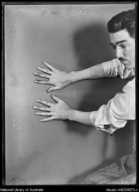 Murray the Escapologist, New South Wales, circa 1920s. Murray the Escapologist, New South Wales, circa 1920s.