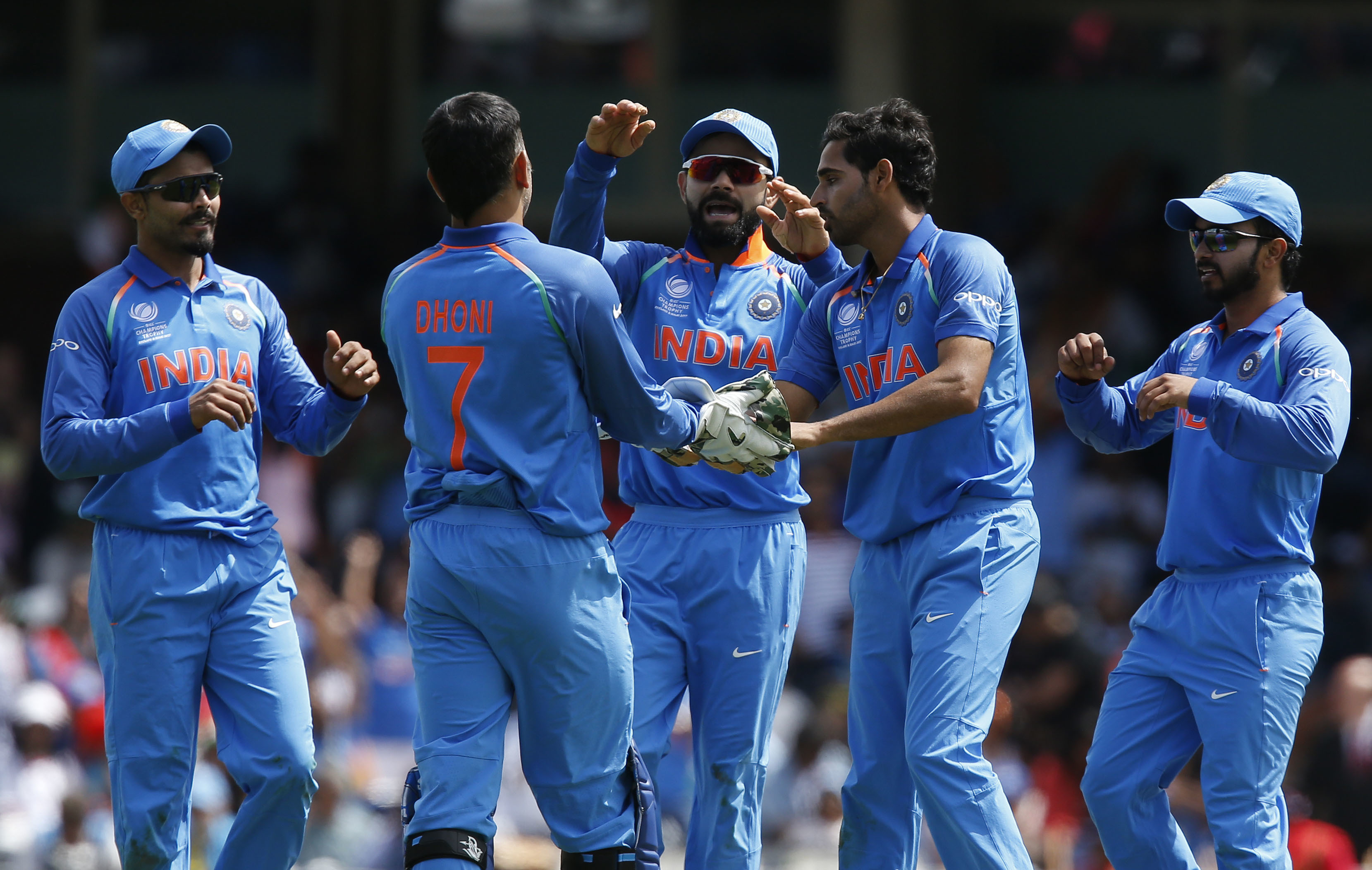 Bhuvneshwar Kumar has bowled well so far. He's getting the ball to swing both ways and mixed things up with strategically placed slower deliveries. Photo: AFP Bhuvneshwar Kumar has bowled well so far. He's getting the ball to swing both ways and mixed things up with strategically placed slower deliveries. Photo: AFP