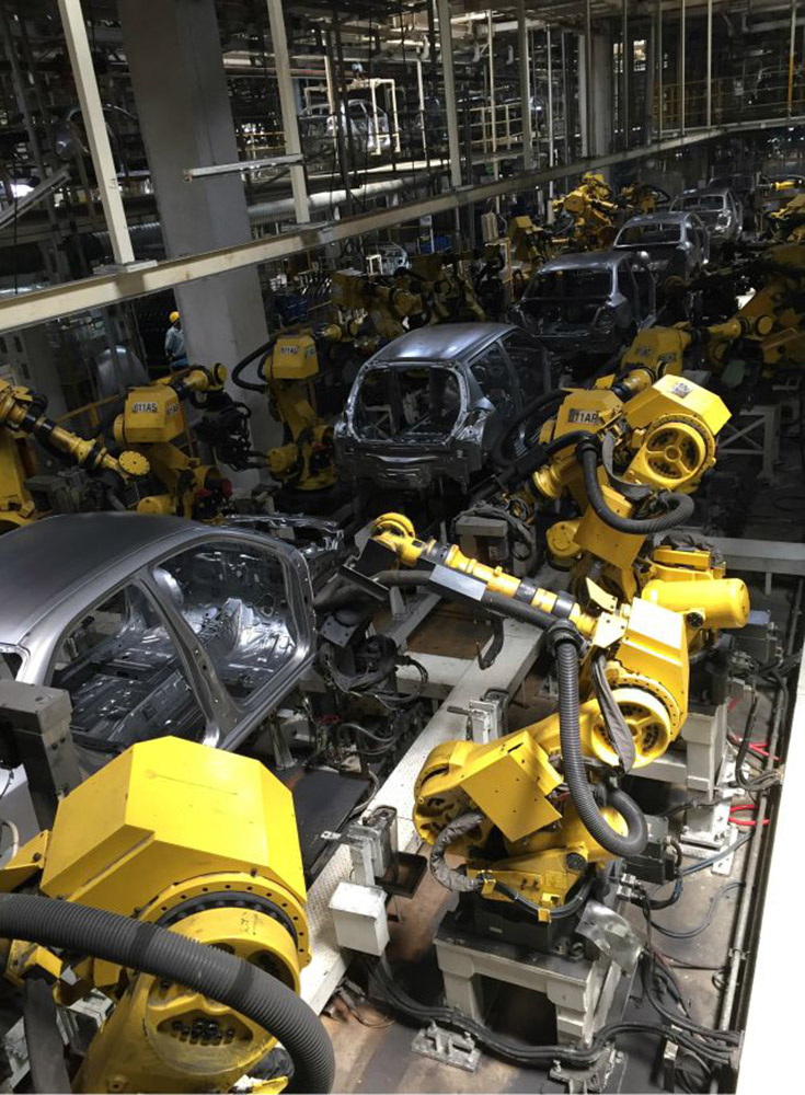 Line ’em up. (Credit: Maruti Suzuki) Line ’em up. (Credit: Maruti Suzuki)