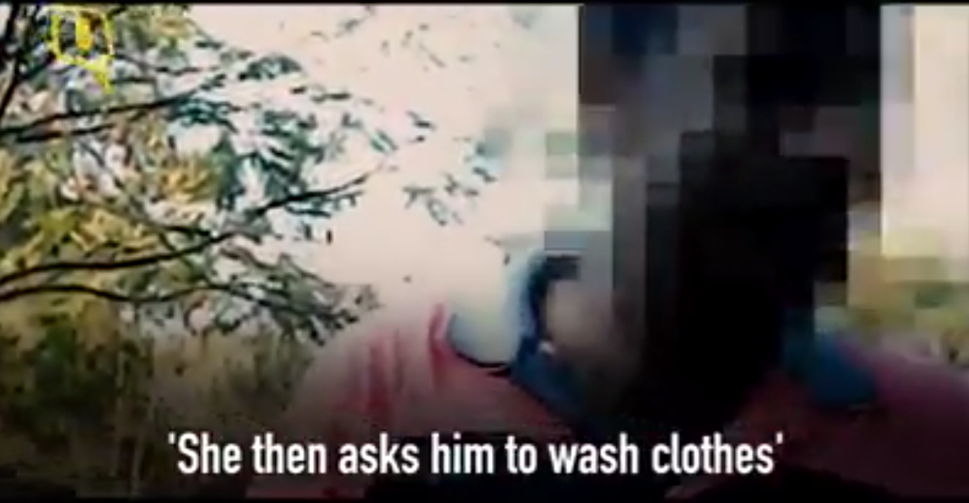 A grab from the Quint video. A grab from the Quint video.