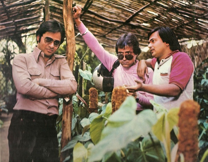 Farooque Shaikh, Ravi Baswani and Rakesh Bedi in ‘Chashme Buddoor’ (1981). Farooque Shaikh, Ravi Baswani and Rakesh Bedi in ‘Chashme Buddoor’ (1981).