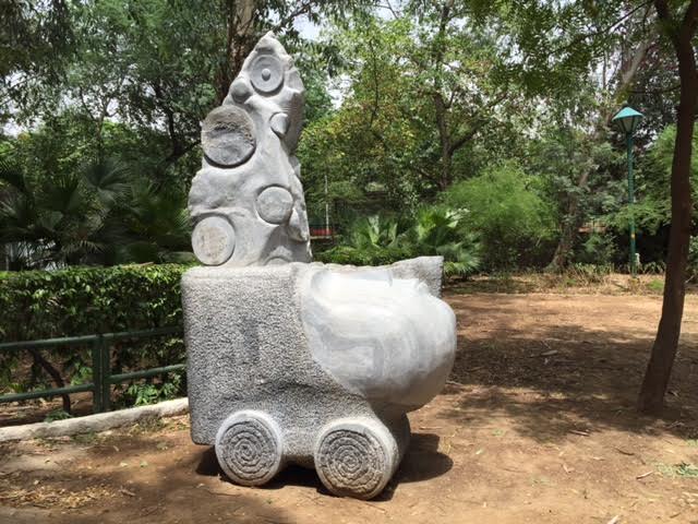 The Journey, by B Srinivas Reddy, at Lodi Gardens. Credit: Zinnia Ray Chaudhuri The Journey, by B Srinivas Reddy, at Lodi Gardens. Credit: Zinnia Ray Chaudhuri