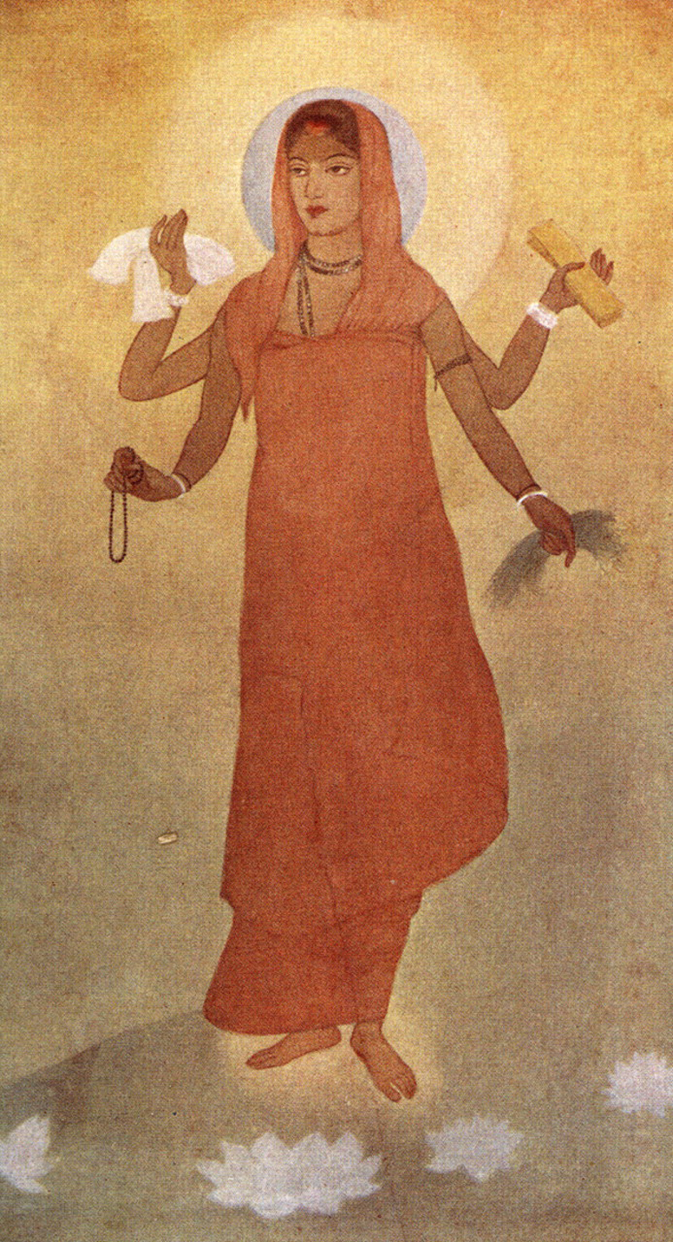 "Bharatmata" by Abanindranath Tagore "Bharatmata" by Abanindranath Tagore