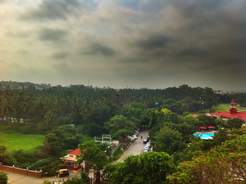 The green heart of Bengaluru with the golf course on the right. (Photo credit: Lawrence Sinclair/Flickr Creative Commons). The green heart of Bengaluru with the golf course on the right. (Photo credit: Lawrence Sinclair/Flickr Creative Commons).