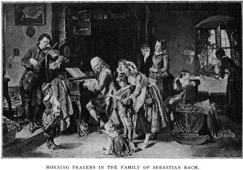 The Bach family. Credit: Wikimedia Commons The Bach family. Credit: Wikimedia Commons