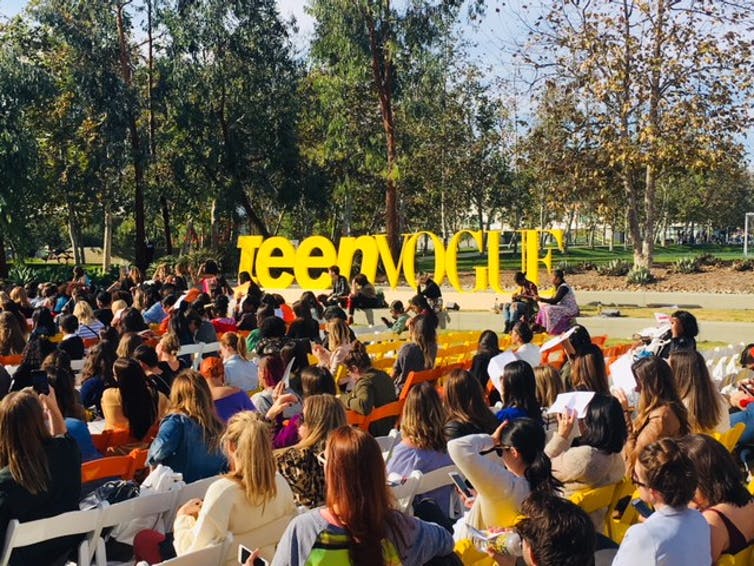 Teen Vogue Summit sign in day. Photo credit: Jessalynn Keller Teen Vogue Summit sign in day. Photo credit: Jessalynn Keller