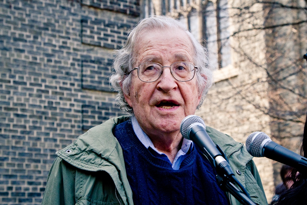 Noam Chomsky. Credit: Wikimedia Commons Noam Chomsky. Credit: Wikimedia Commons