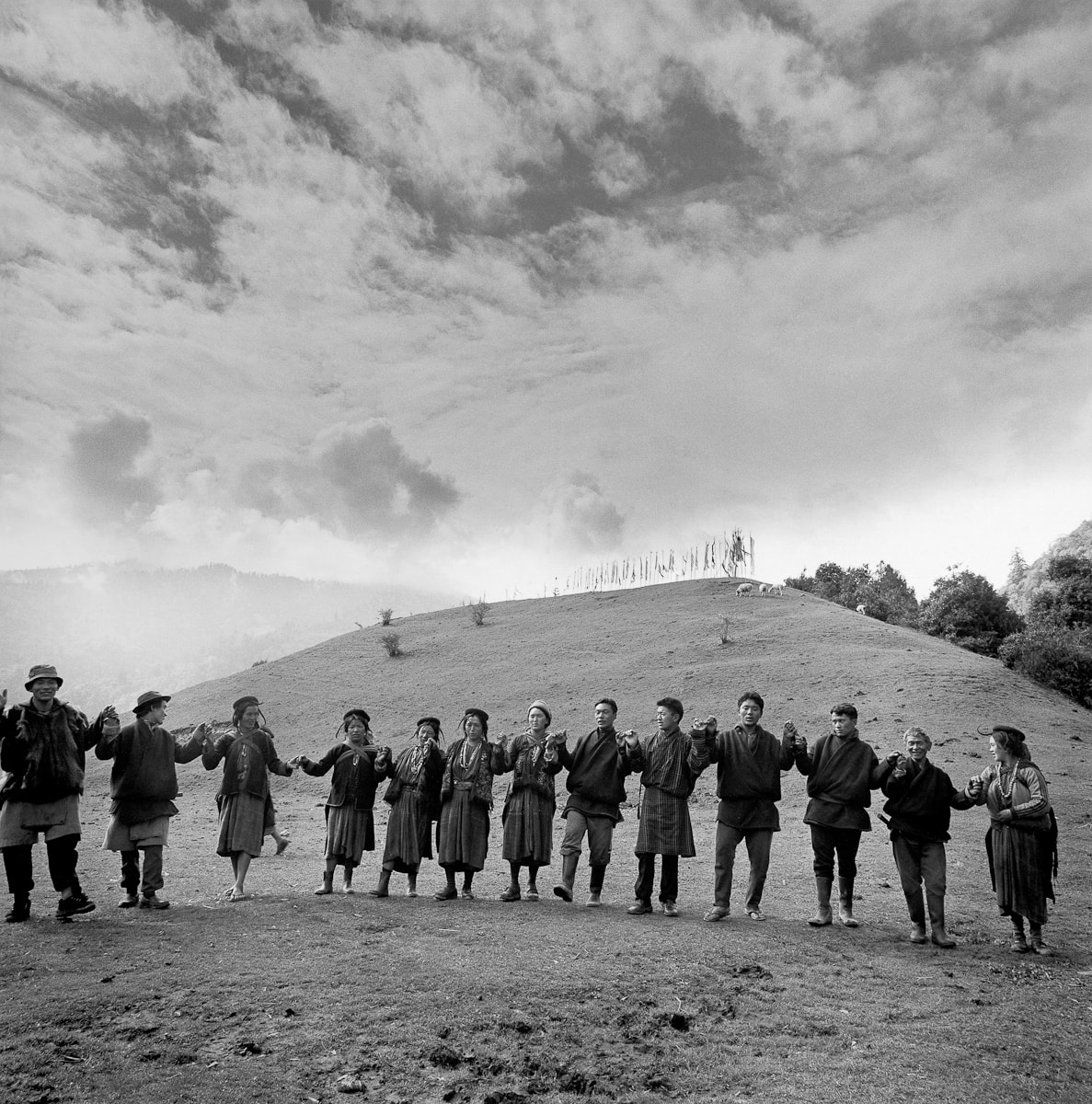 A farewell dance in Sakteng village, Bhutan. Image by Serena Chopra. Courtesy Tasveer. A farewell dance in Sakteng village, Bhutan. Image by Serena Chopra. Courtesy Tasveer.