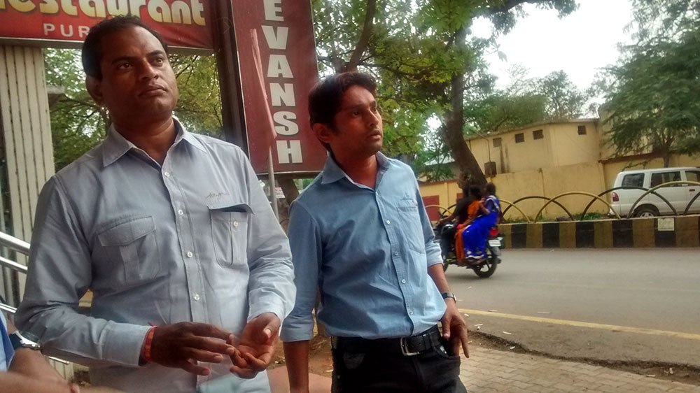 Subba Rao (left), and Farooq Ali. Subba Rao (left), and Farooq Ali.