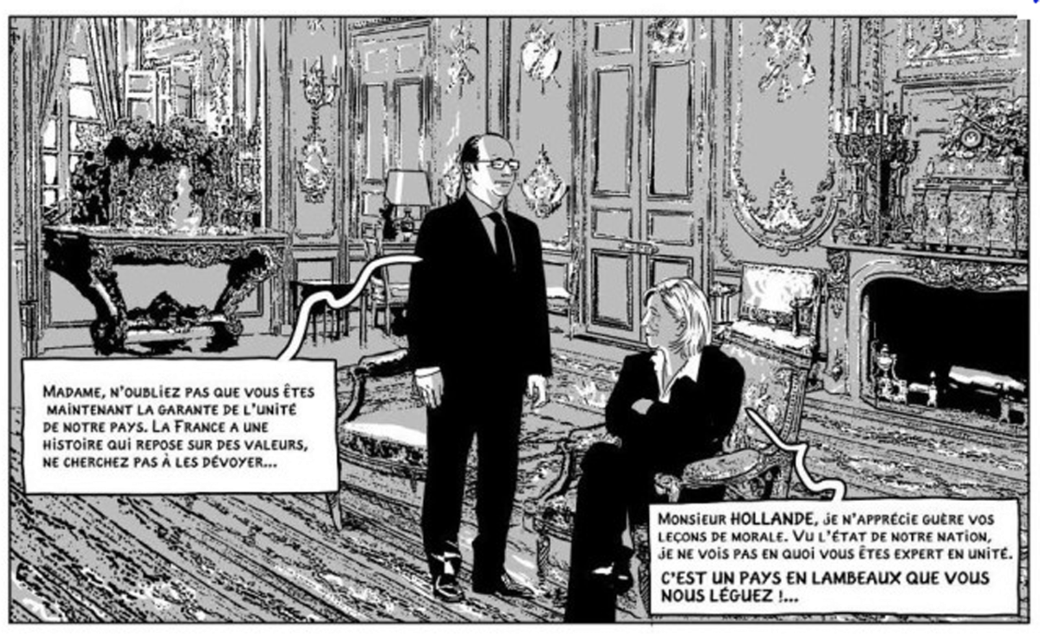 La Présidente, volume 1. Image credit: Les Arènes La Présidente, volume 1. Image credit: Les Arènes